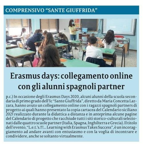 articolo Erasmus day