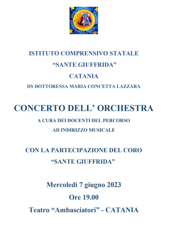 Concerto locandina
