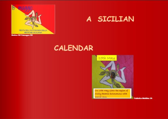 Copertina Calendario Siciliano